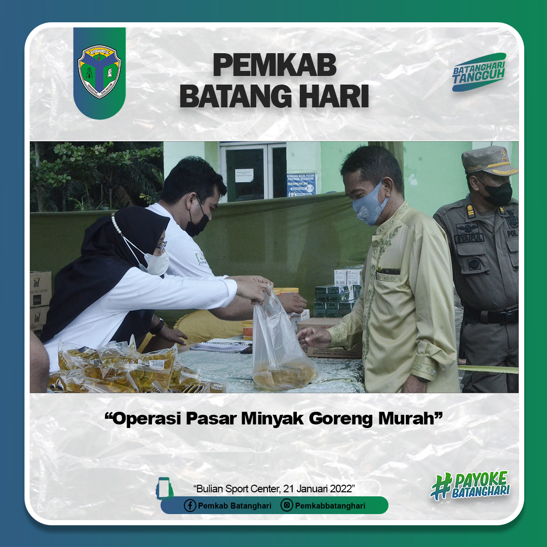 Operasi Pasar Minyak Goreng Murah